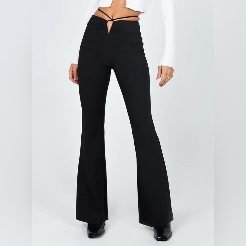 Princess Polly Lovely Pants Black